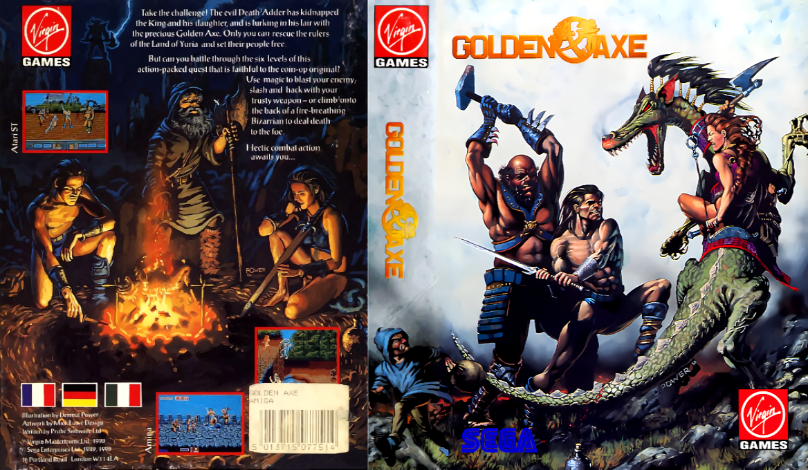 Golden Axe — box-texture (EU)