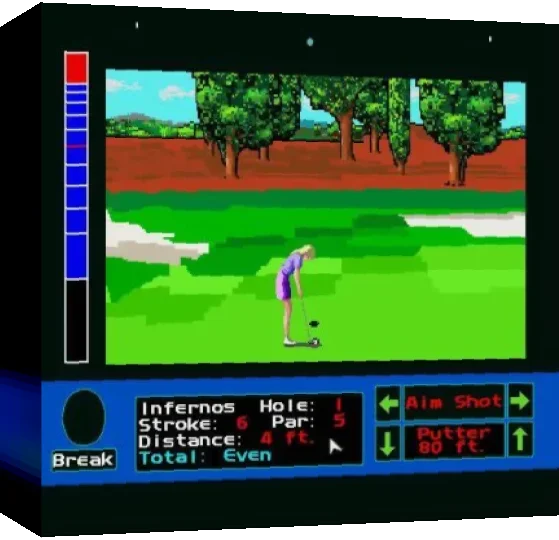 Jack Nicklaus' Golf Tsuika Course 2 — box-3D (WOR)