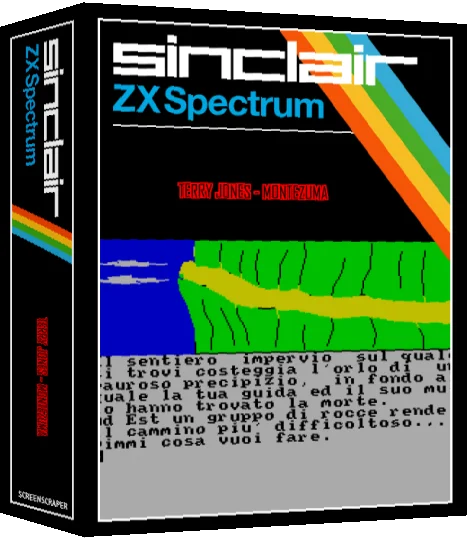 Terry Jones - Montezuma — box-3D (SS)