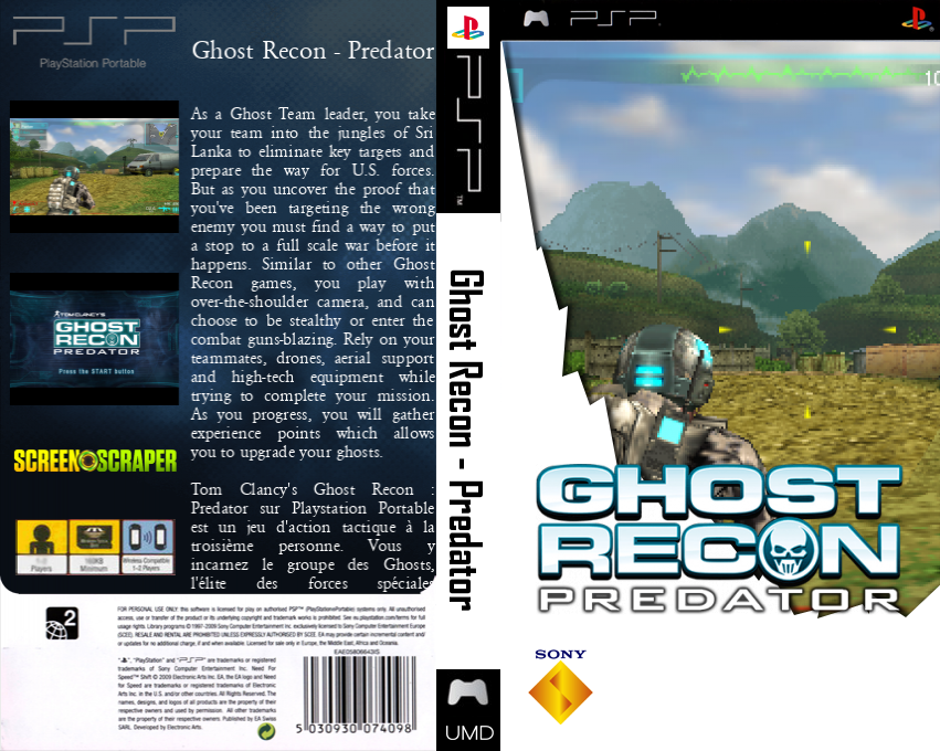 Tom Clancy's Ghost Recon - Predator — box-texture (SS)