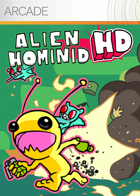 Alien Hominid Hd box art