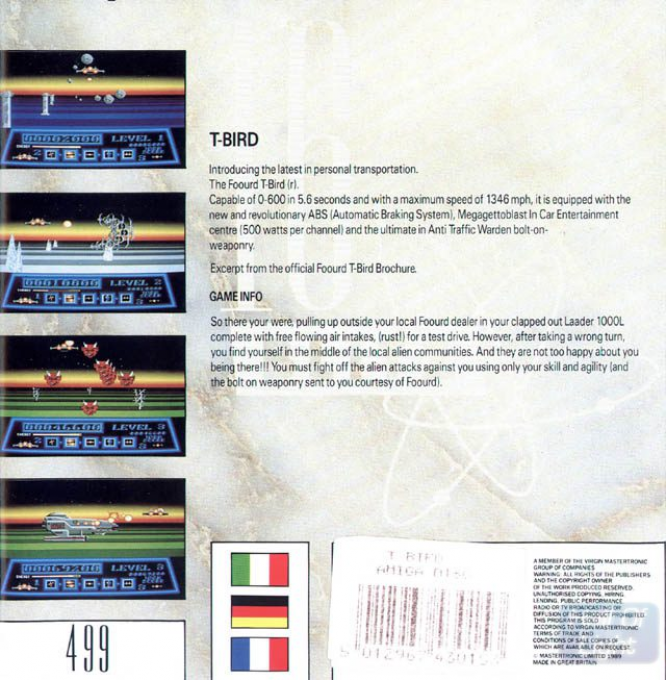 T-bird — box-2D-back (EU)