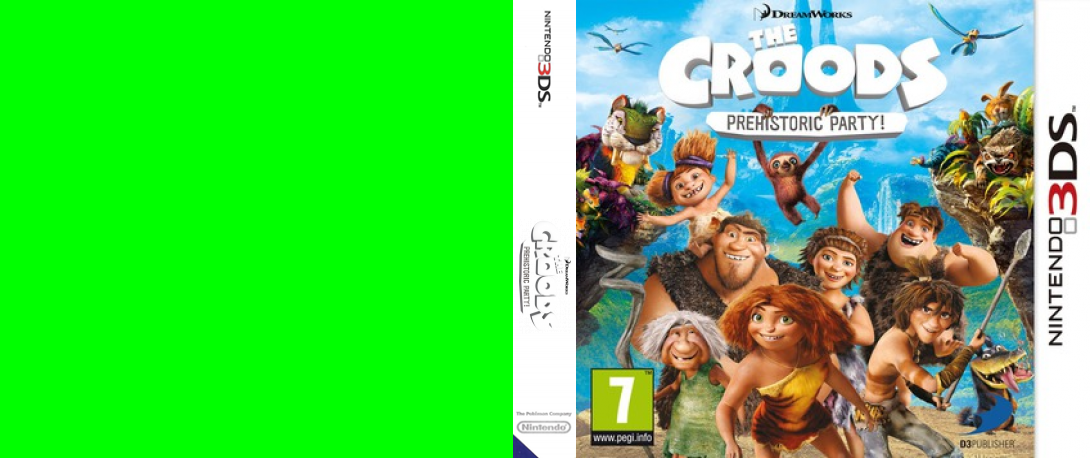 The Croods: Prehistoric Party! — box-texture (EU)