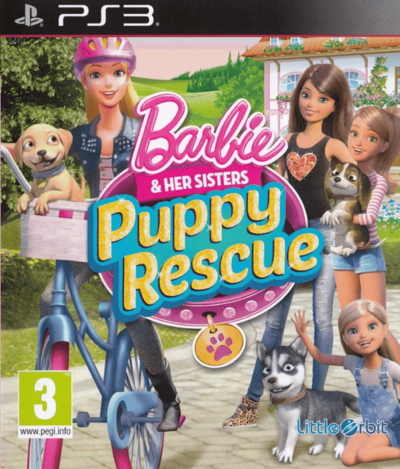 Barbie and Her Sisters - Puppy Rescue — box-2D (EU)