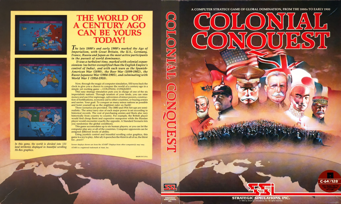 Colonial Conquest — box-texture (US)
