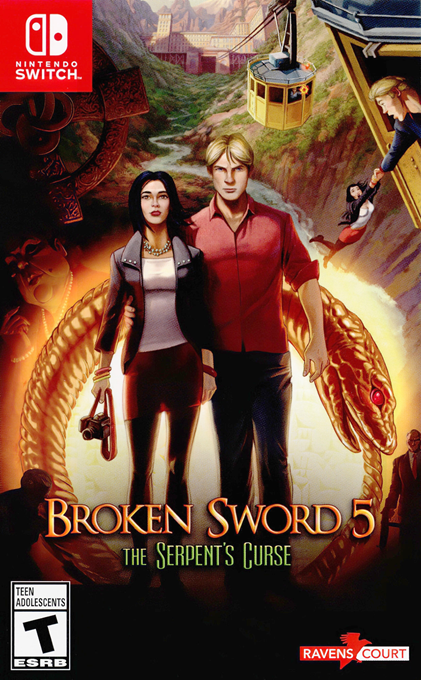 Broken Sword 5 - The Serpents Curse box art