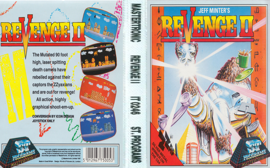 Revenge II - Revenge of the Mutant Camels II — box-texture (EU)