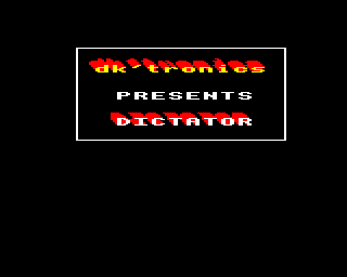 Dictator — sstitle (EU)
