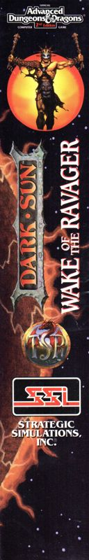 Dark Sun - Wake of the Ravager — box-2D-side (EU)