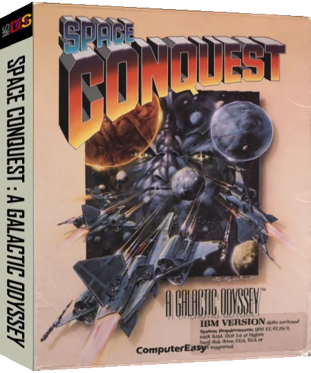 Space Conquest - A Galactic Odyssey — box-3D (US)