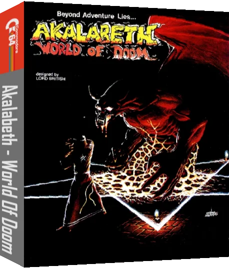 Akalabeth : World of Doom — box-3D (CUS)