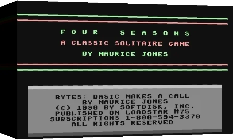 Four Seasons — box-3D (WOR)