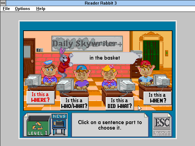 Reader Rabbit 3 — ss (WOR)