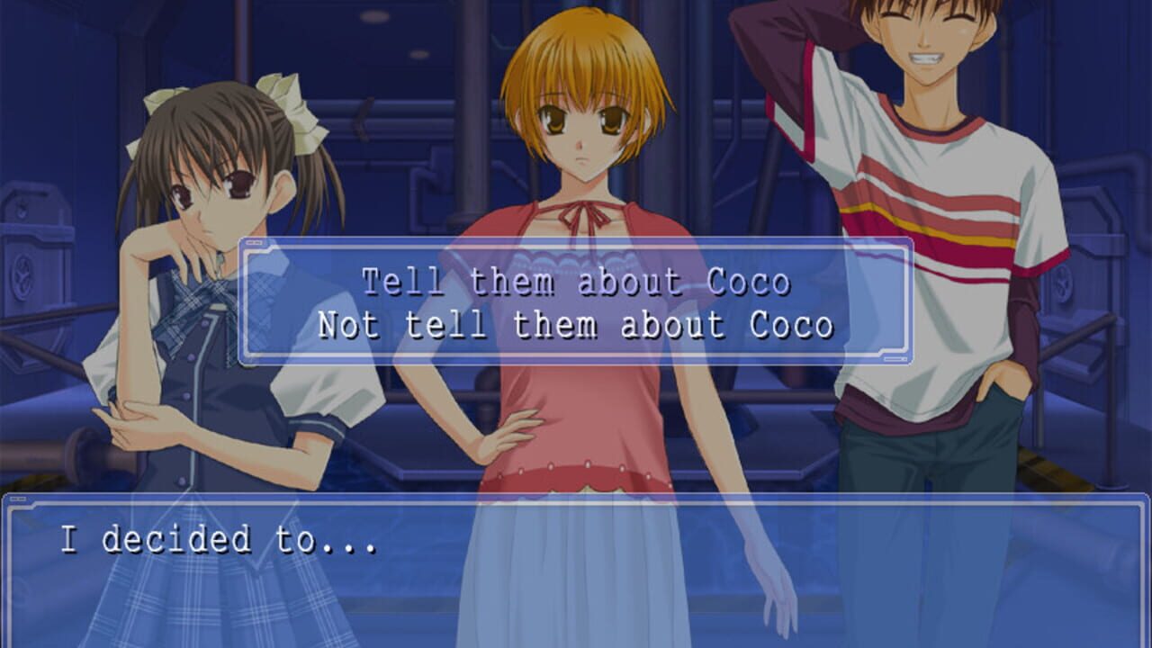 Ever 17 — screenshot (WOR)