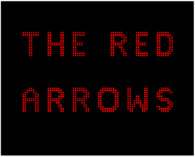 Red Arrows — sstitle (EU)