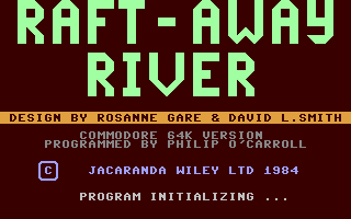 Raft-Away River — sstitle (WOR)