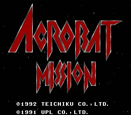 Acrobat Mission — sstitle (JP)