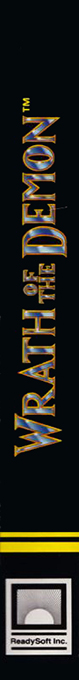 Wrath of the Demon — box-2D-side (US)