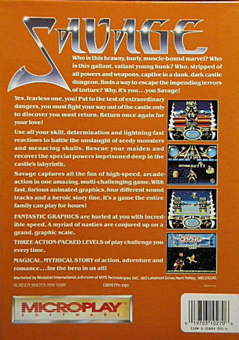 Savage — box-2D-back (US)