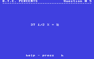 Beat The Clock - Percents — ss (WOR)