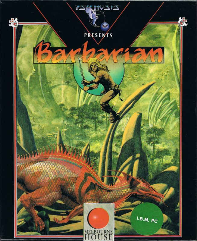 Barbarian — box-2D (EU)