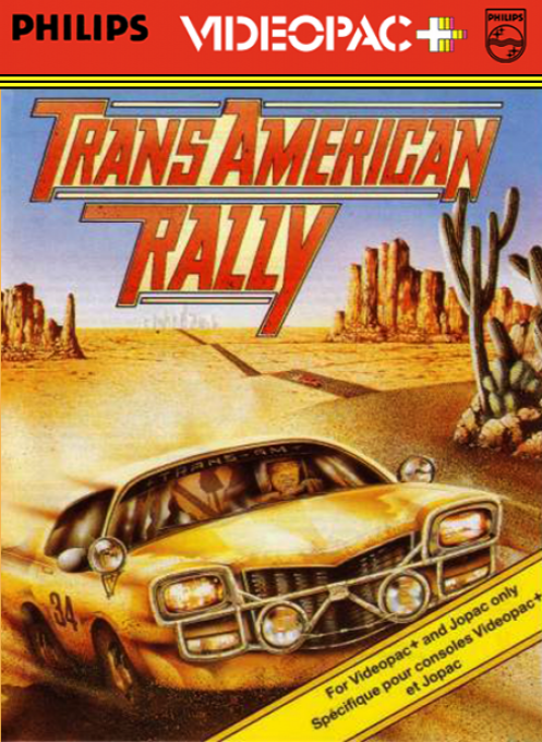 Trans American Rally box art