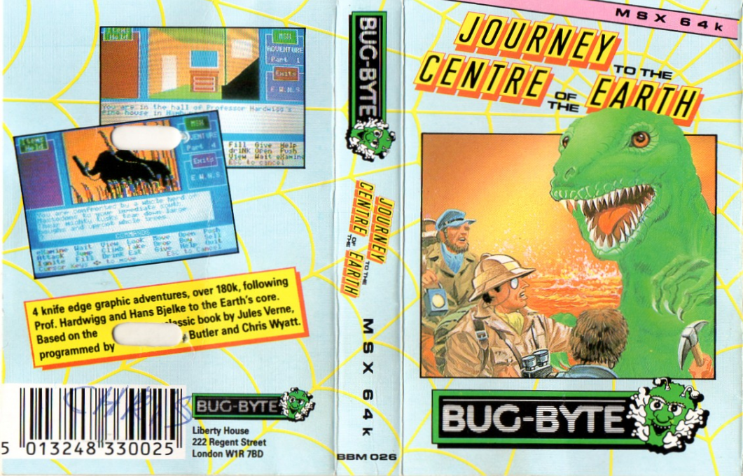 Journey To The Centre Of The Earth — box-texture (EU)