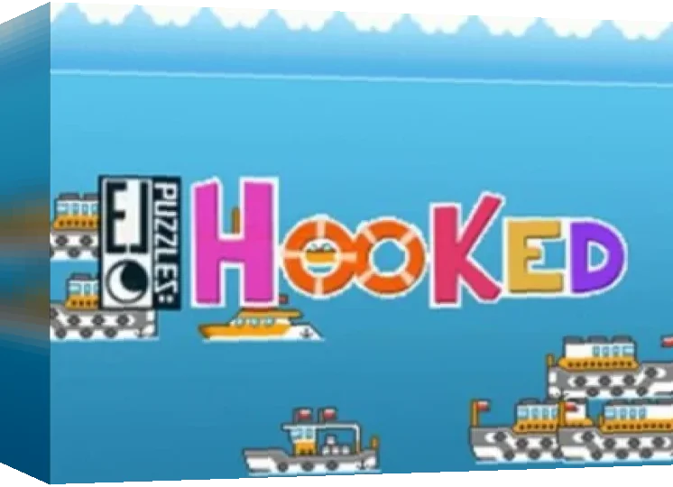 EJ Puzzles - Hooked — box-3D (US)