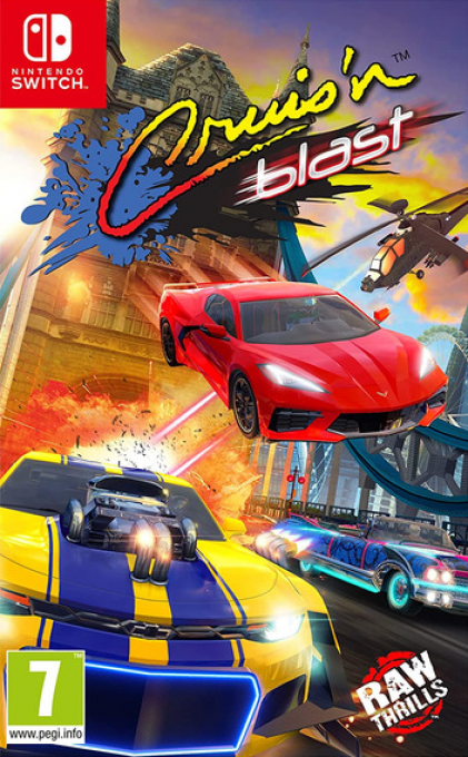 Cruis'n Blast — box-2D (EU)