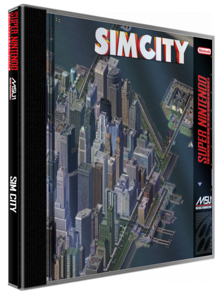 Sim City — box-3D (US)