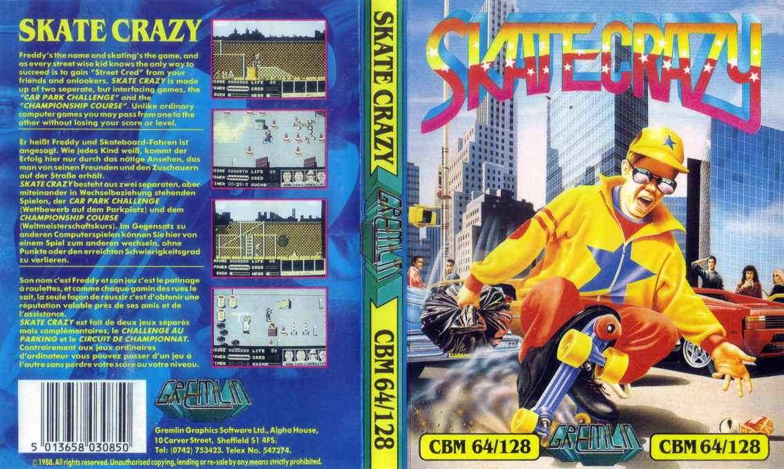Skate Crazy — box-texture (EU)