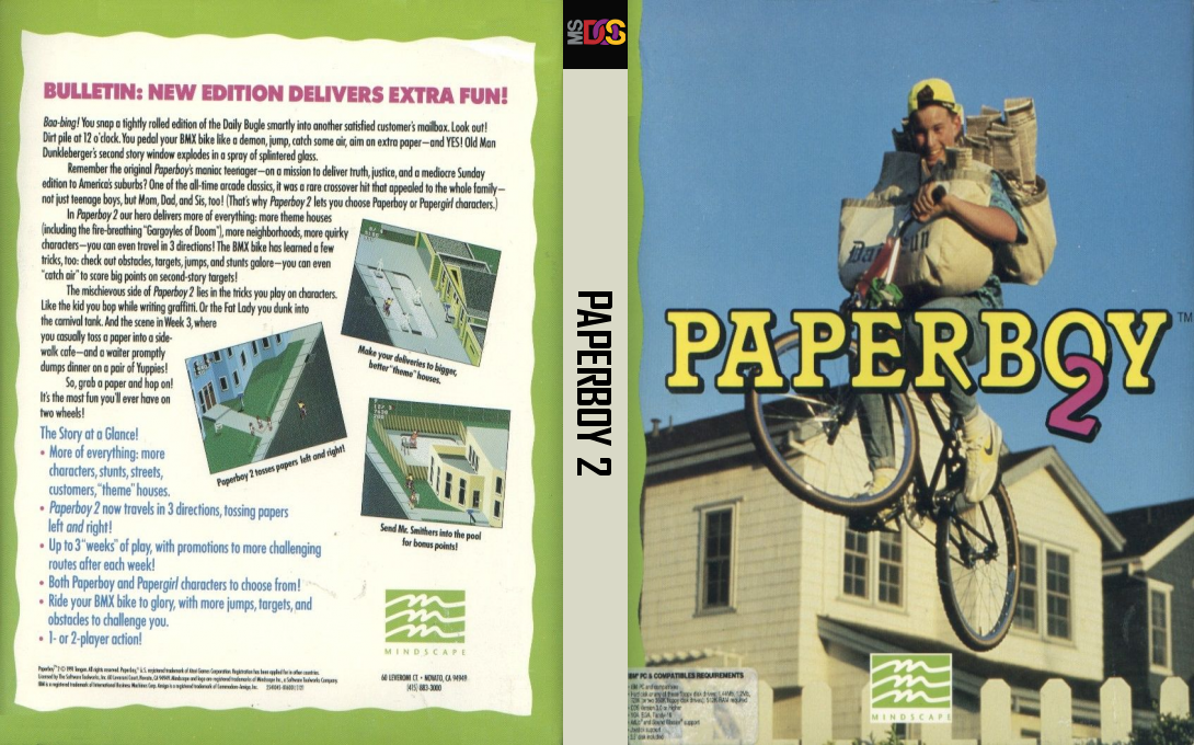 Paperboy 2 — box-texture (US)