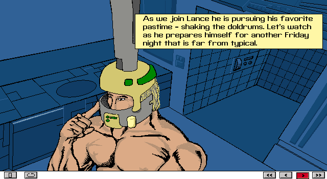 Hypercomix Issue # I : Lance Stone- Trouble At The Woz — ss (WOR)