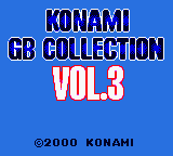 Konami Gb Collection Vol. 3 — sstitle (WOR)
