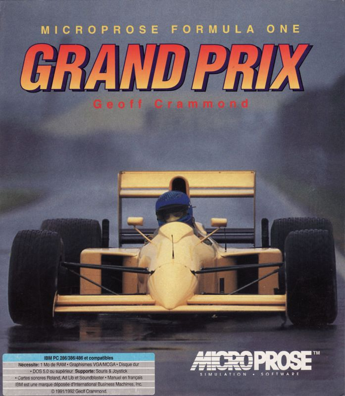 Microprose Formula One Grand Prix — box-2D (FR)