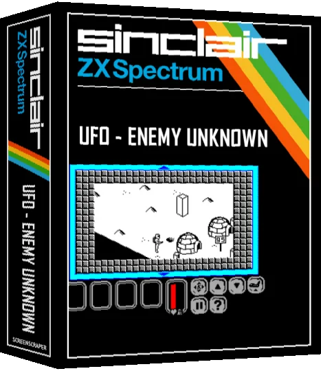 UFO - Enemy Unknown — box-3D (SS)