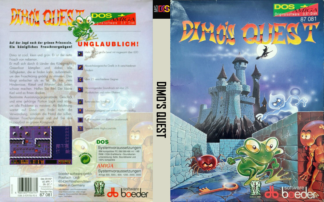 Dimo's Quest — box-texture (DE)