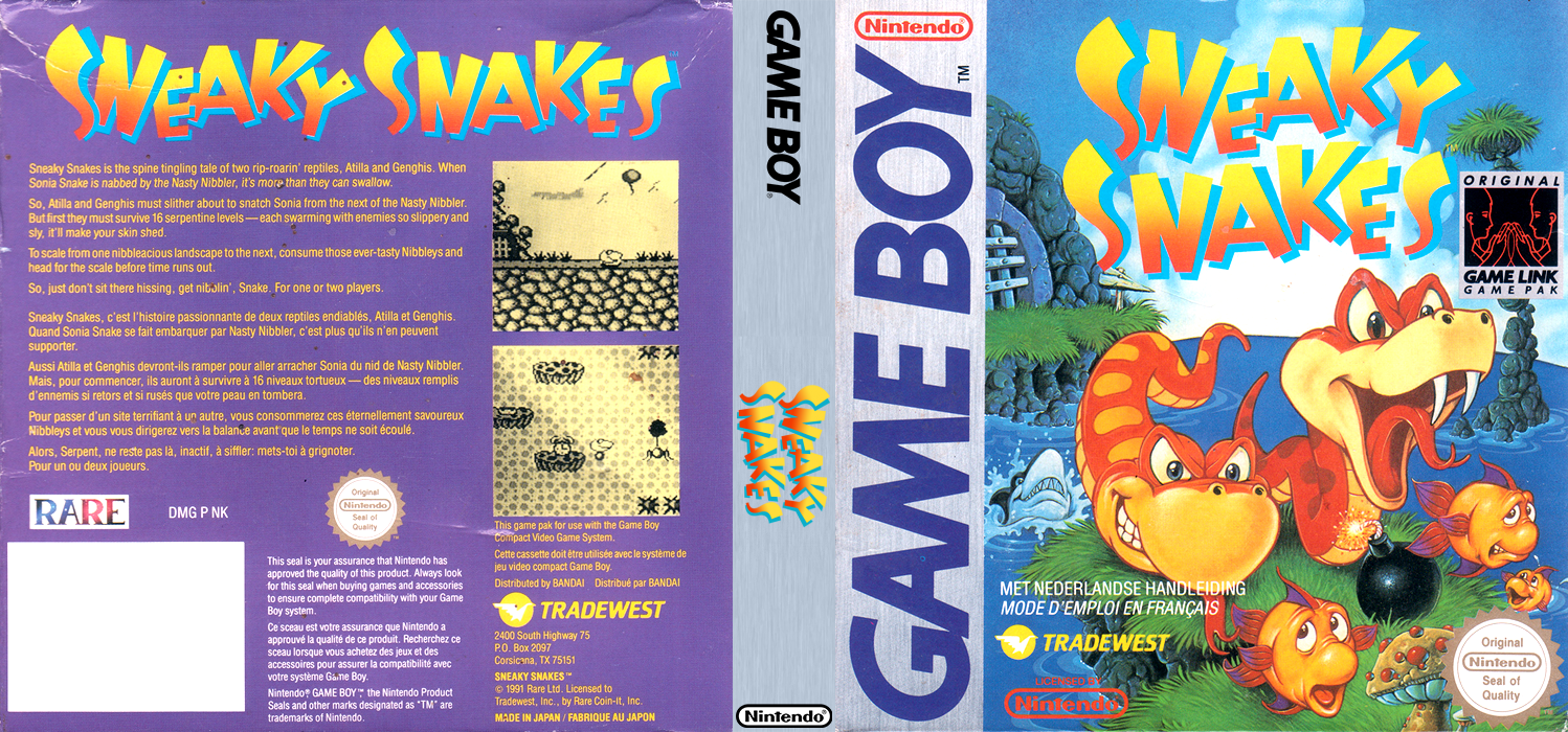 Sneaky Snakes — box-texture (EU)