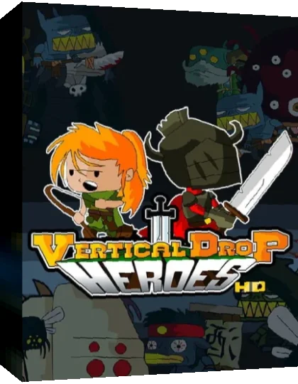 Vertical Drop Heroes HD — box-3D (EU)