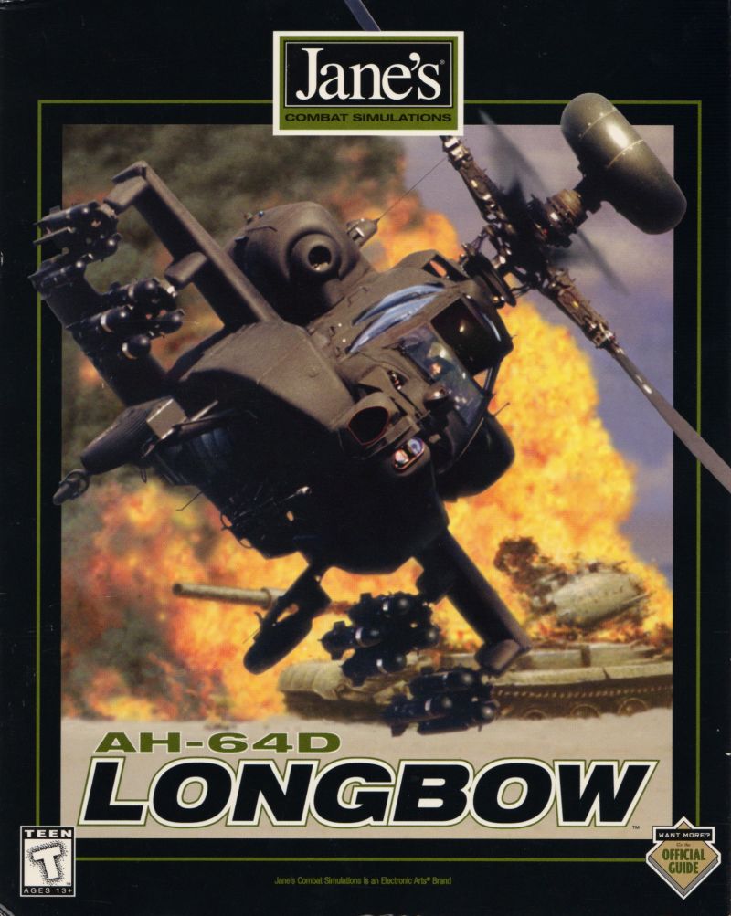 Jane's Combat Simulations: AH-64D Longbow Gold box art