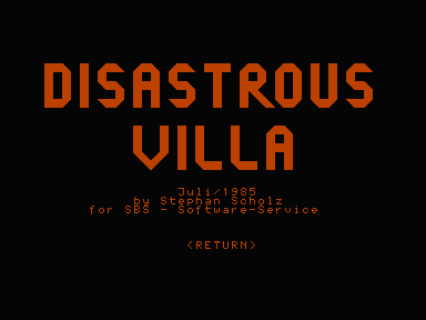 Disastrous Villa — sstitle (WOR)