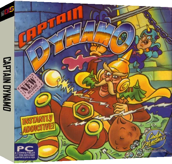 Captain Dynamo — box-3D (EU)
