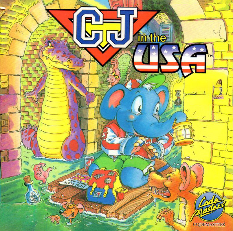 CJ in the USA box art