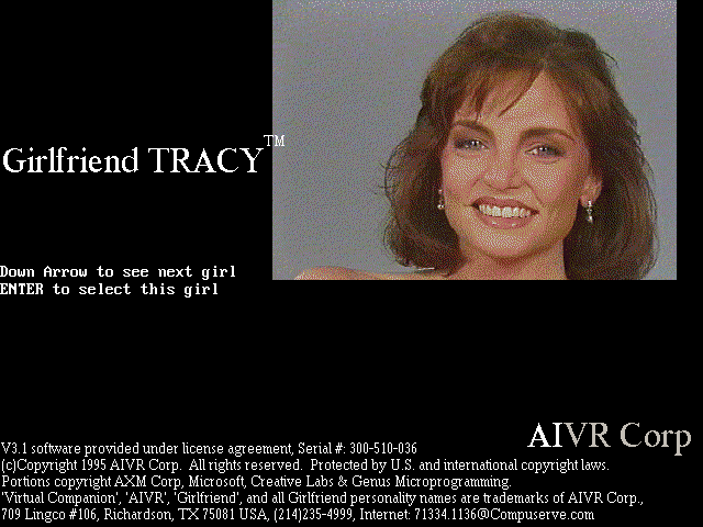 Girlfriend Tracy — sstitle (WOR)