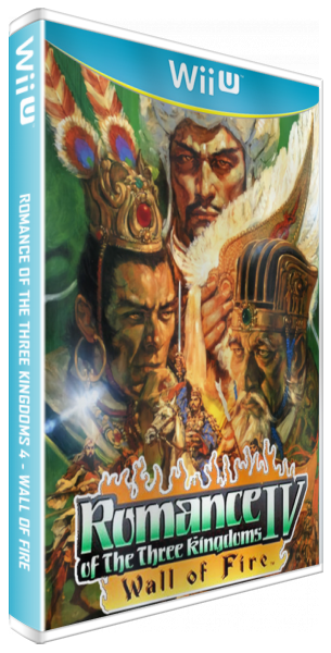 Romance of the Three Kingdoms IV - Wall of Fire — box-3D (WOR)