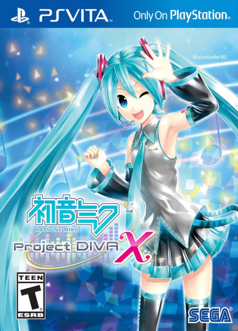Hatsune Miku - Project DIVA X box art