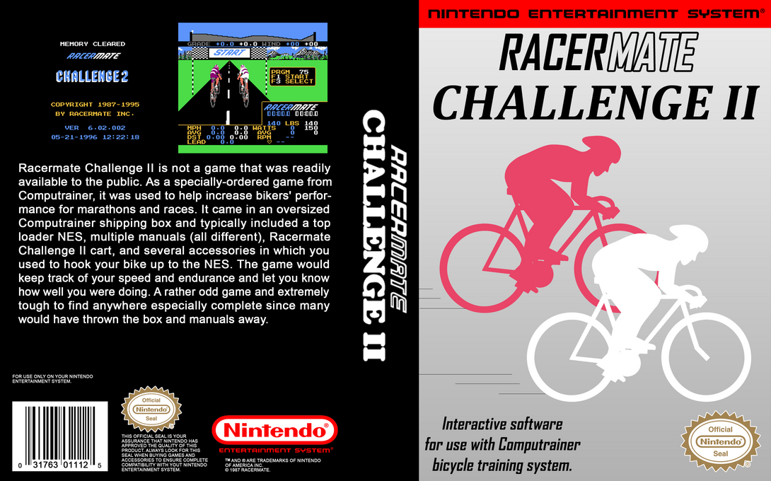 Racermate Challenge 2 — box-texture (US)