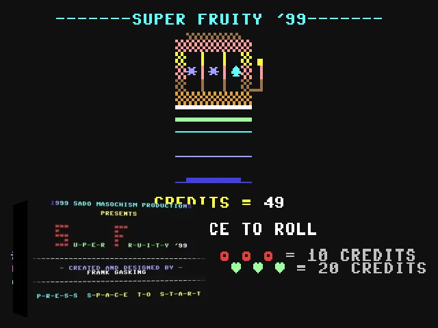 Super Fruity '99 — mixrbv2 (WOR)