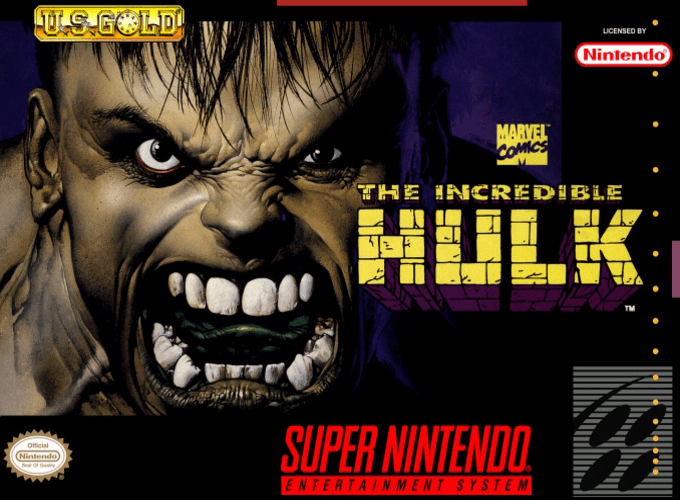 The Incredible Hulk box art