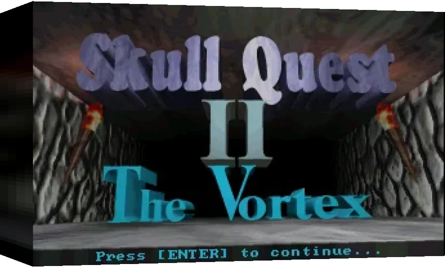 Skull Quest II : The Vortex — box-3D (WOR)
